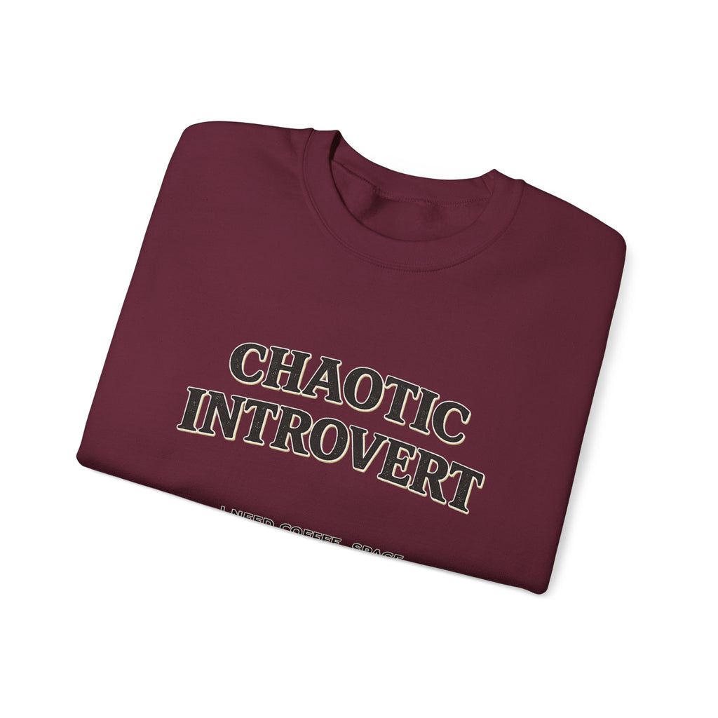 Soft Chaos - Chaotic Introvert Sweatshirt — Crewneck