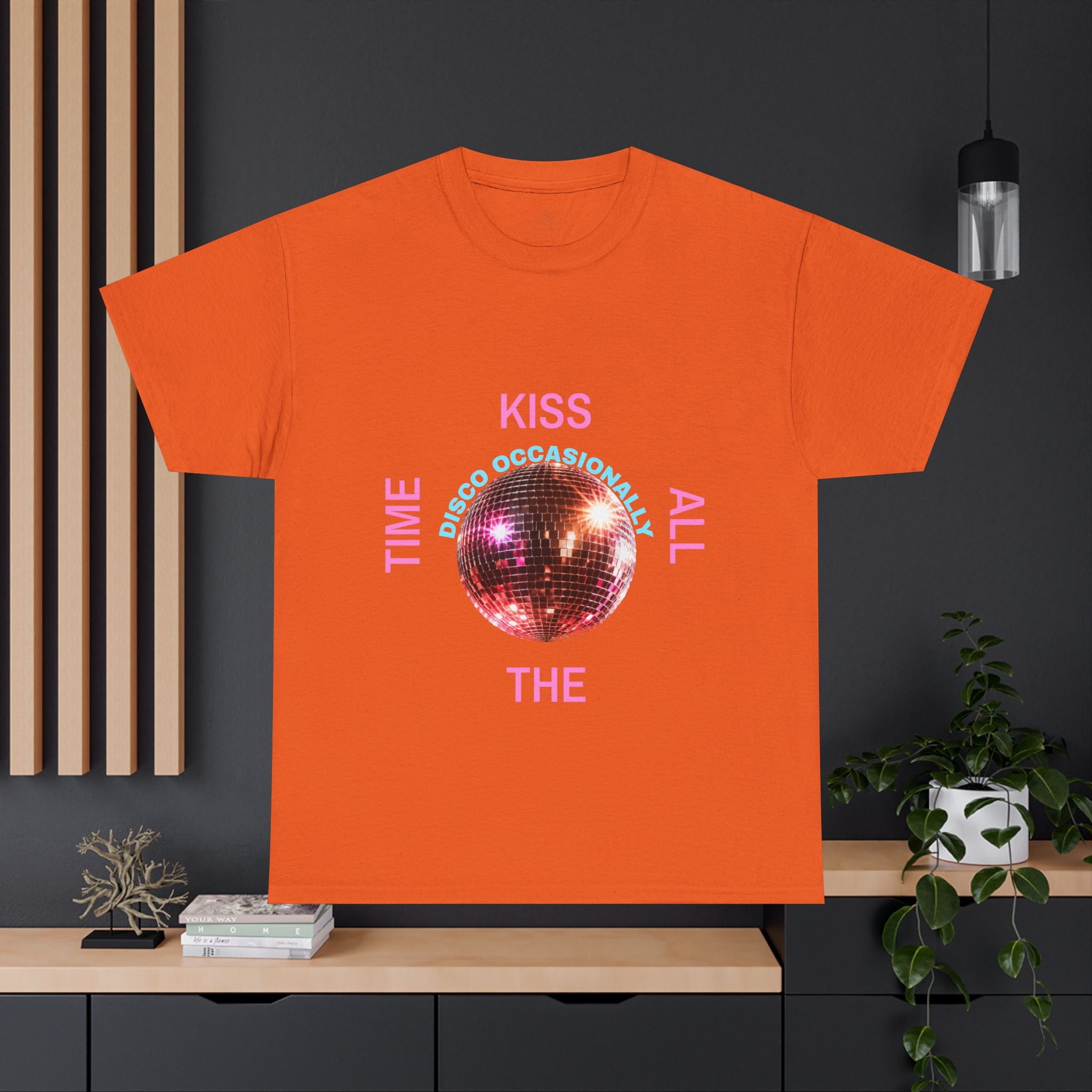 Harry Styles Inspired - Kiss All The Time disco occasionally ball T-Shirt | Harry Styles lyric tee