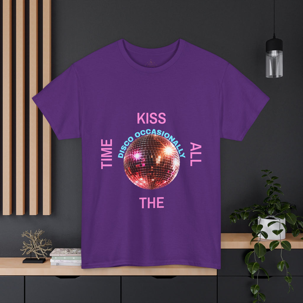 Harry Styles Inspired - Kiss All The Time disco occasionally ball T-Shirt | Harry Styles lyric tee