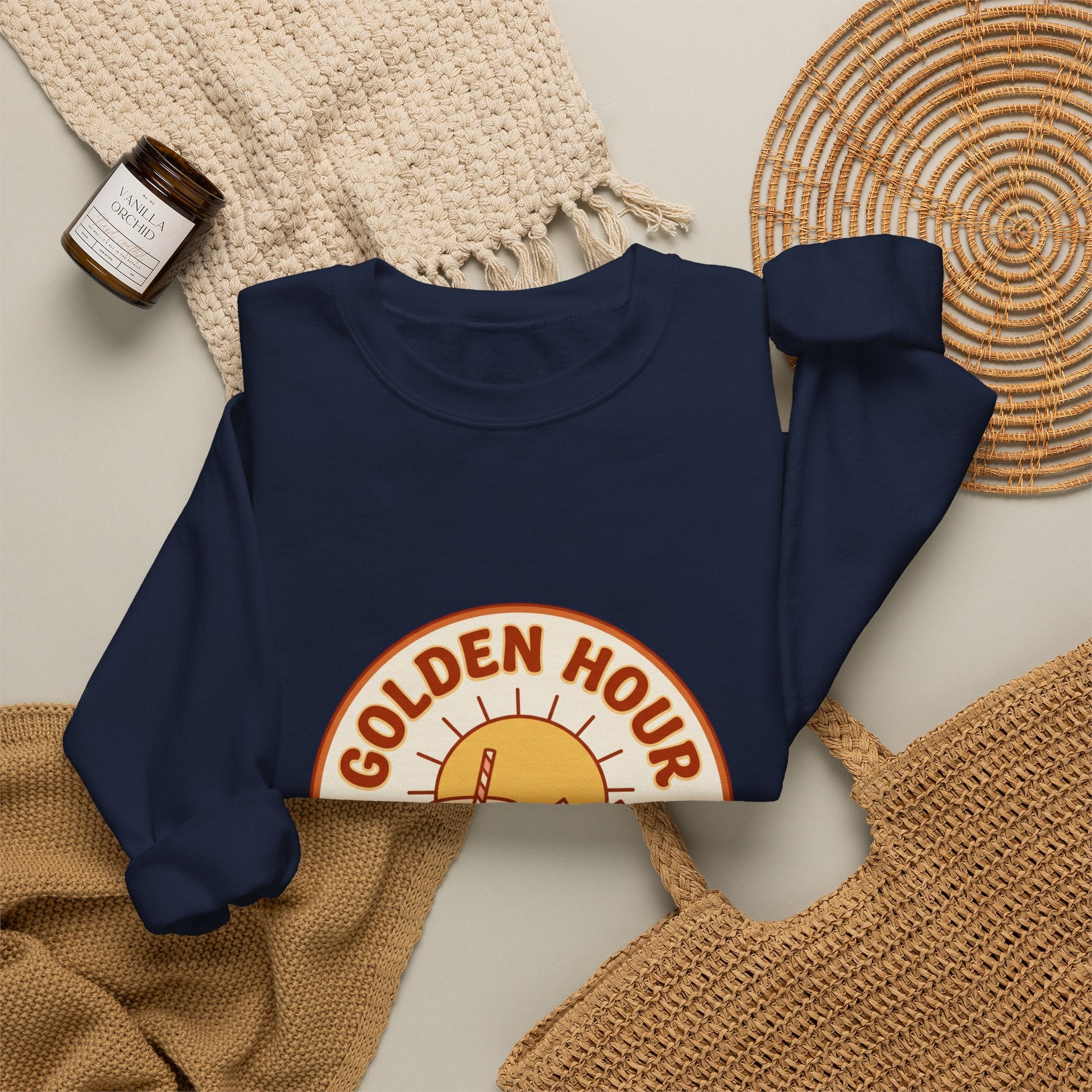Golden Hour Summer Club Sweatshirt | summer aesthetic, coastal vibes