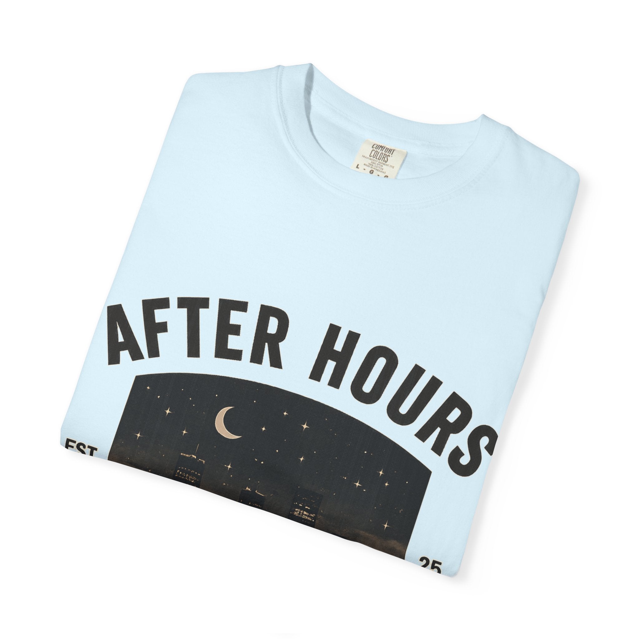 After Hours Night City Graphic T-Shirt | Moonlit Skyline Tee