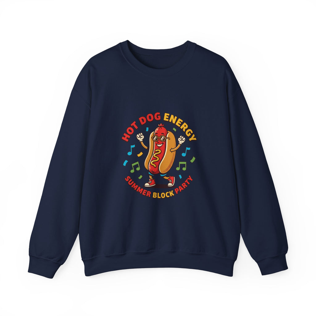 Hot Dog Energy Sweatshirt | BBQ, Fourth of July Patriotic Retro