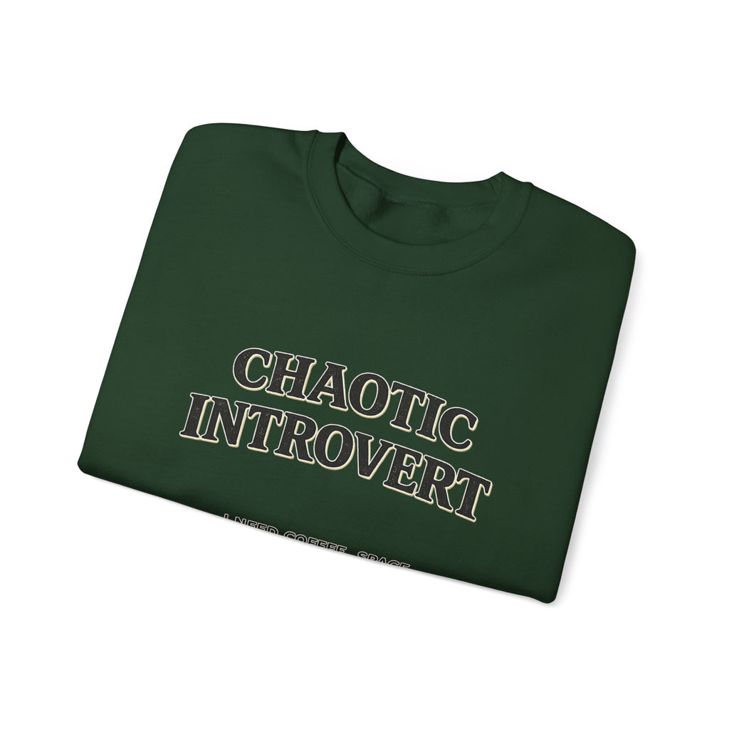 Soft Chaos - Chaotic Introvert Sweatshirt — Crewneck