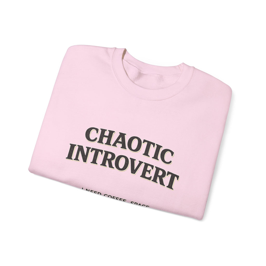 Soft Chaos - Chaotic Introvert Sweatshirt — Crewneck