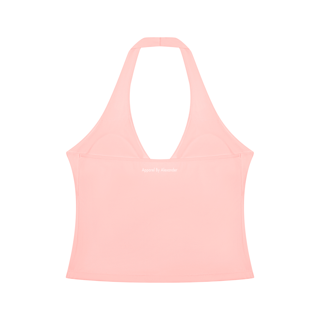 ABA Women’s Signature Halter Wrap Top - Blush
