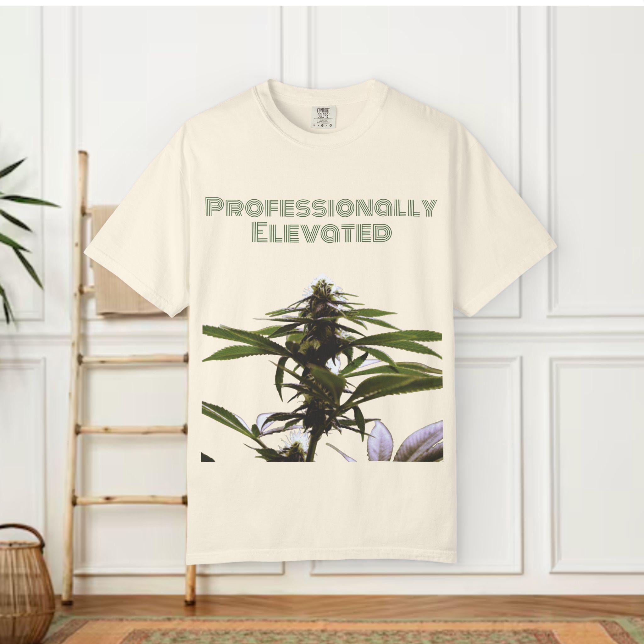 Professionally Elevated Funny T-Shirt | Festival Meme Tee | Sarcastic Gift | Unisex Graphic Tee