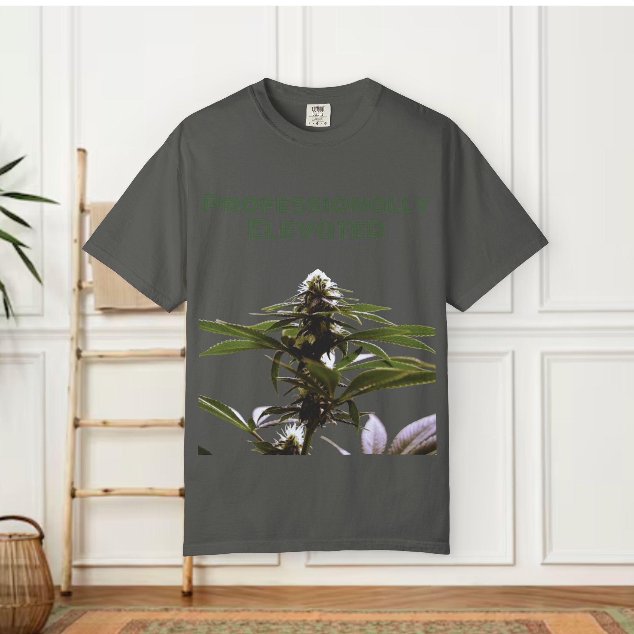 Professionally Elevated Funny T-Shirt | Festival Meme Tee | Sarcastic Gift | Unisex Graphic Tee