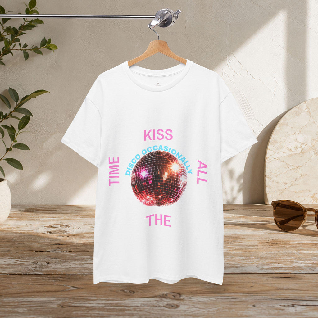 Harry Styles Inspired - Kiss All The Time disco occasionally ball T-Shirt | Harry Styles lyric tee