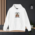 Cozy Feral Era Raccoon Hoodie | Chaotic Introvert Humor Sweatshirt