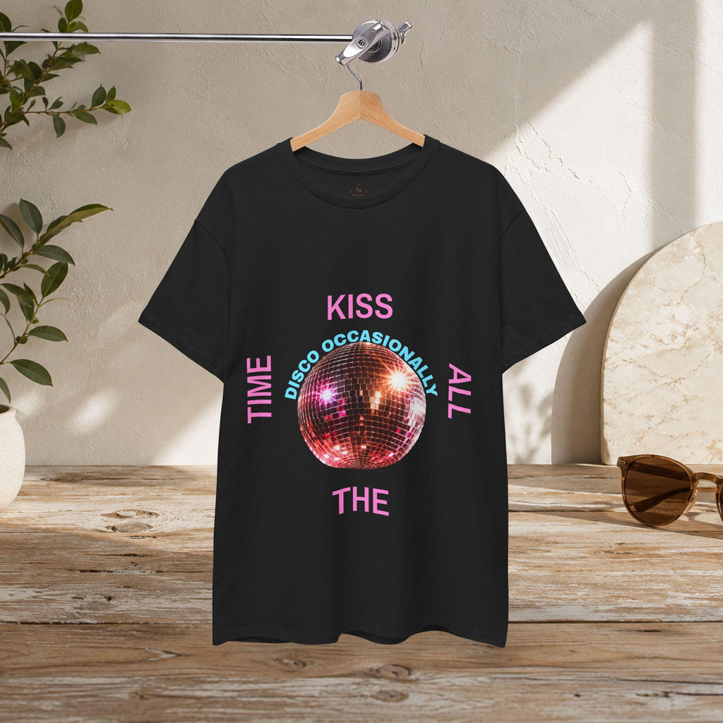 Harry Styles Inspired - Kiss All The Time disco occasionally ball T-Shirt | Harry Styles lyric tee