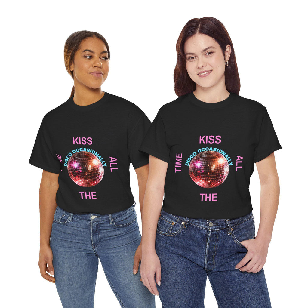 Harry Styles Inspired - Kiss All The Time disco occasionally ball T-Shirt | Harry Styles lyric tee