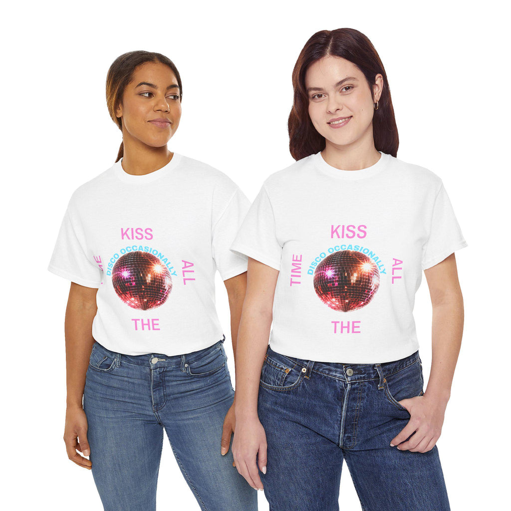 Harry Styles Inspired - Kiss All The Time disco occasionally ball T-Shirt | Harry Styles lyric tee
