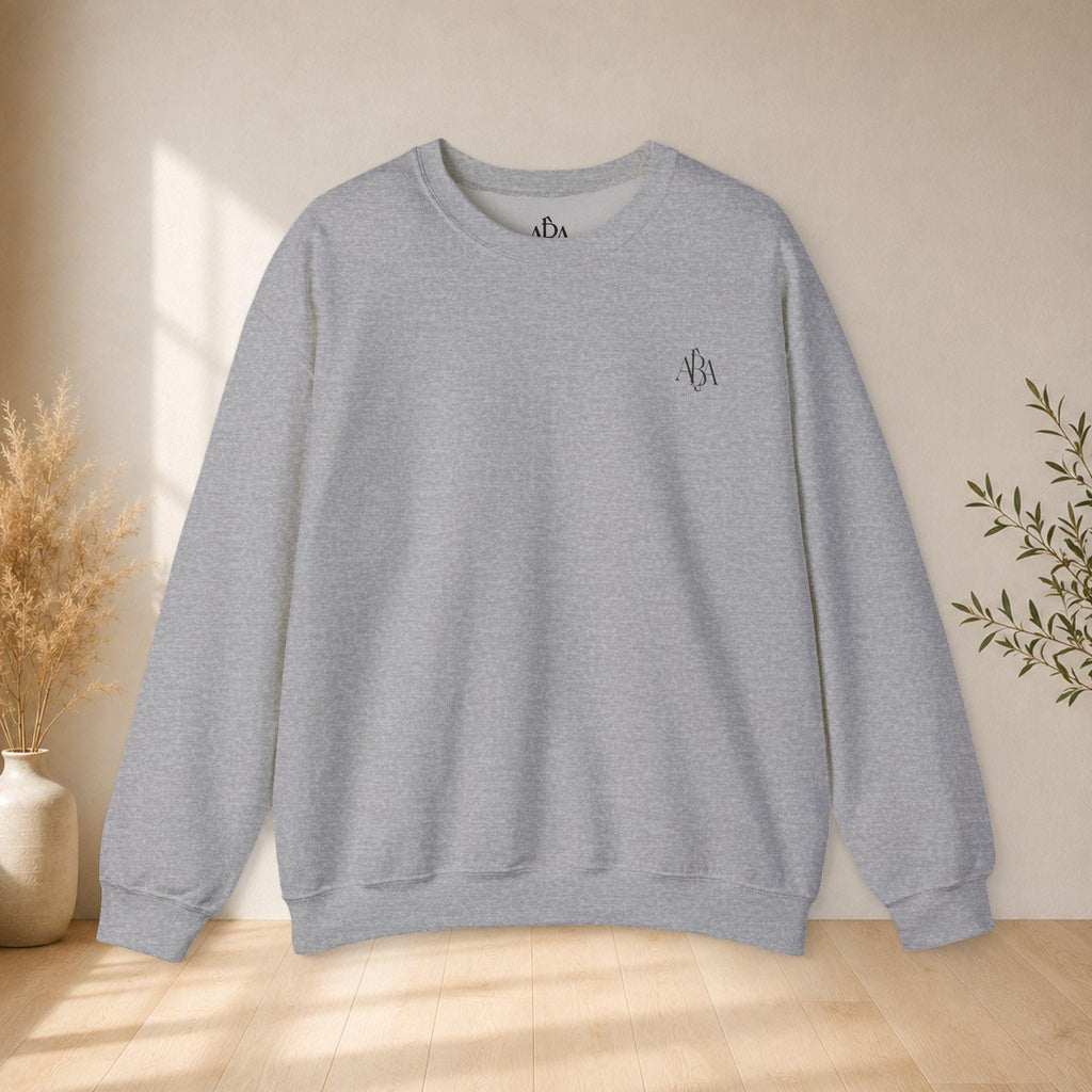 Sunsets & Sweatshirts Crewneck Sweatshirt | Palm Tree Sunset Graphic