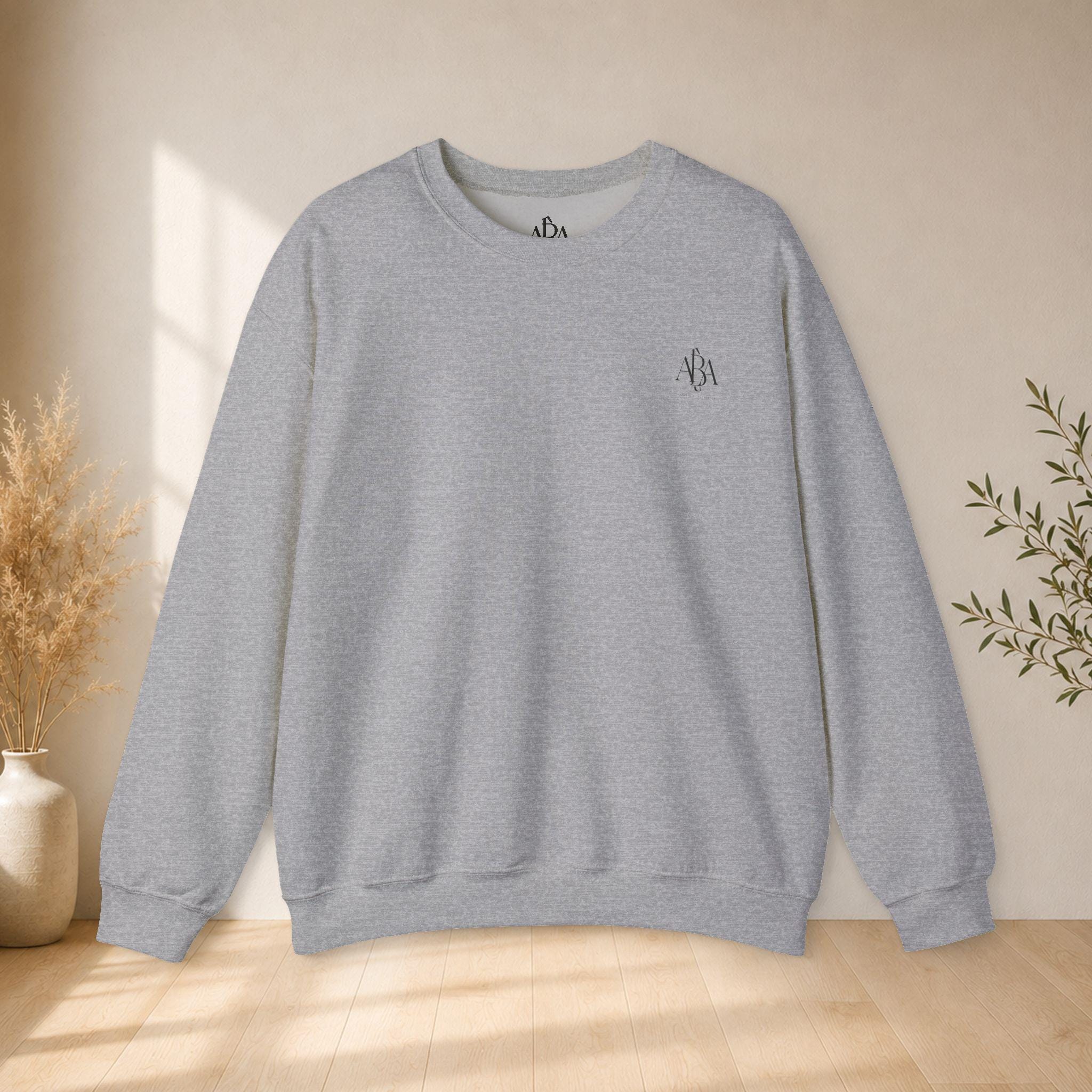 Sunsets & Sweatshirts Crewneck Sweatshirt | Palm Tree Sunset Graphic