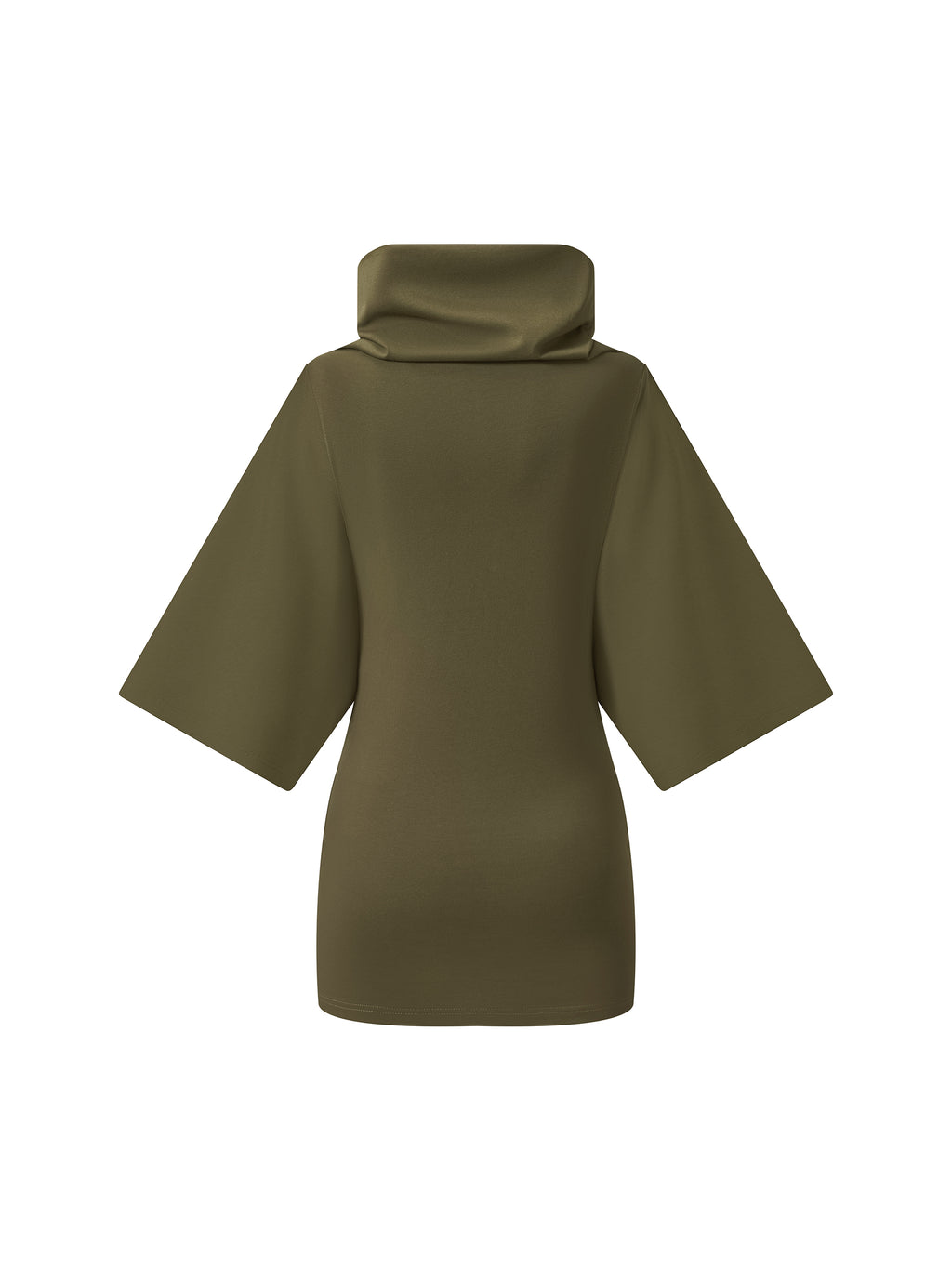 ABA Women’s Turtleneck Batwing T-Shirt